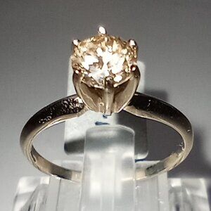 REDUCED!   18Kt Yellow Gold 0.59ct Solitaire Diamond Ring